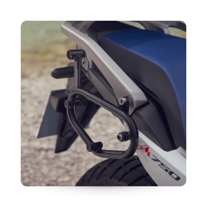 Transalp Side Bag Attachment